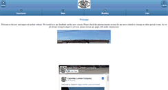 Desktop Screenshot of m.capemaylumber.com